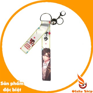 Móc Khóa dây vải có chuông hình Anime Toàn Chức cao Thủ