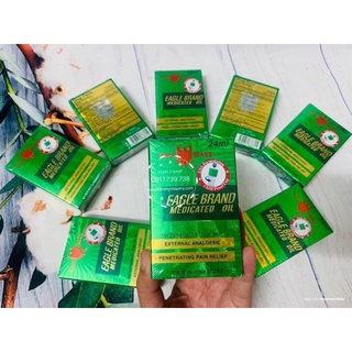 Dầu xanh con ó Eagle 2 nắp mỹ.