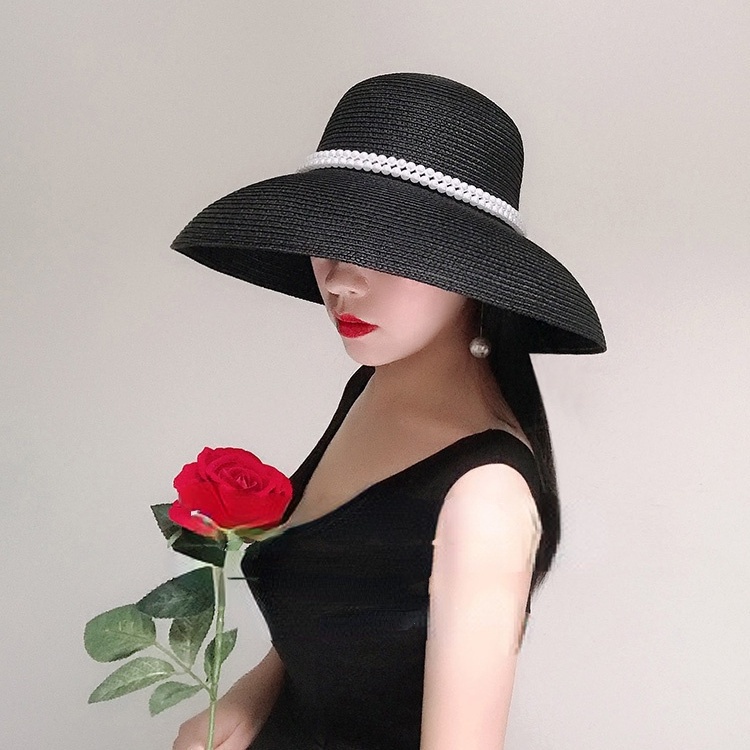 Nón rộng vành chống nắng mùa hè phong cách Hàn Quốc thiết kế mới cho nữ