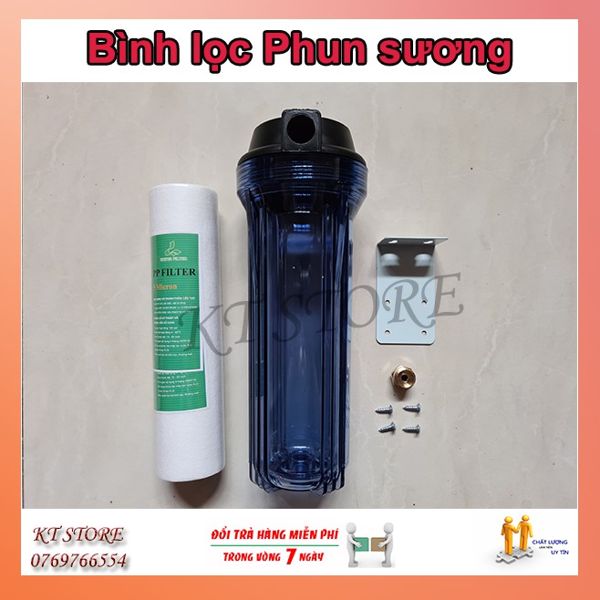 Bình lọc nước máy phun sương