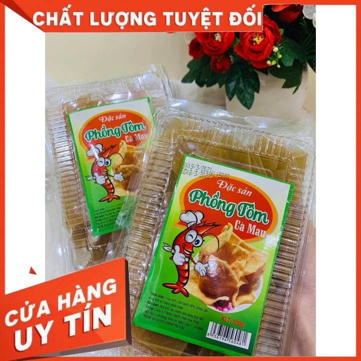 FREESHIPPhồng tôm Cà Mau 500g giòn tan, thơm phức (DATE MỚI)