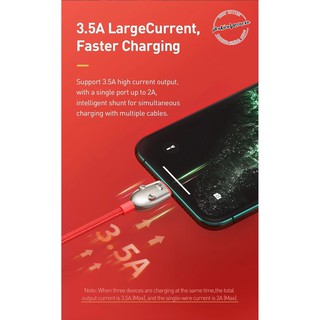 Cáp sạc Chuột 3 đầu siêu bền Baseus Three Mouse 3-in-1 Cable