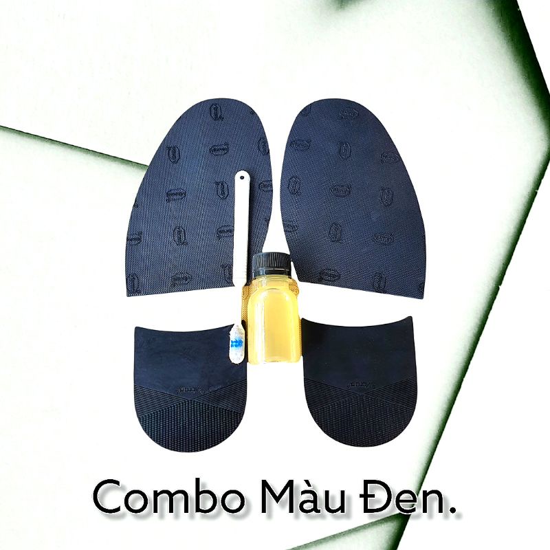 Combo Bộ đế dán giày hiệu vibram + KEO