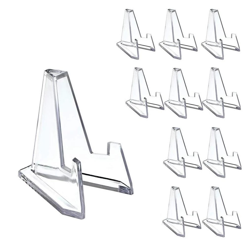 Giá đỡ trưng bày tiền xu/ trưng bày mini bằng nhựa acrylic trong suốt