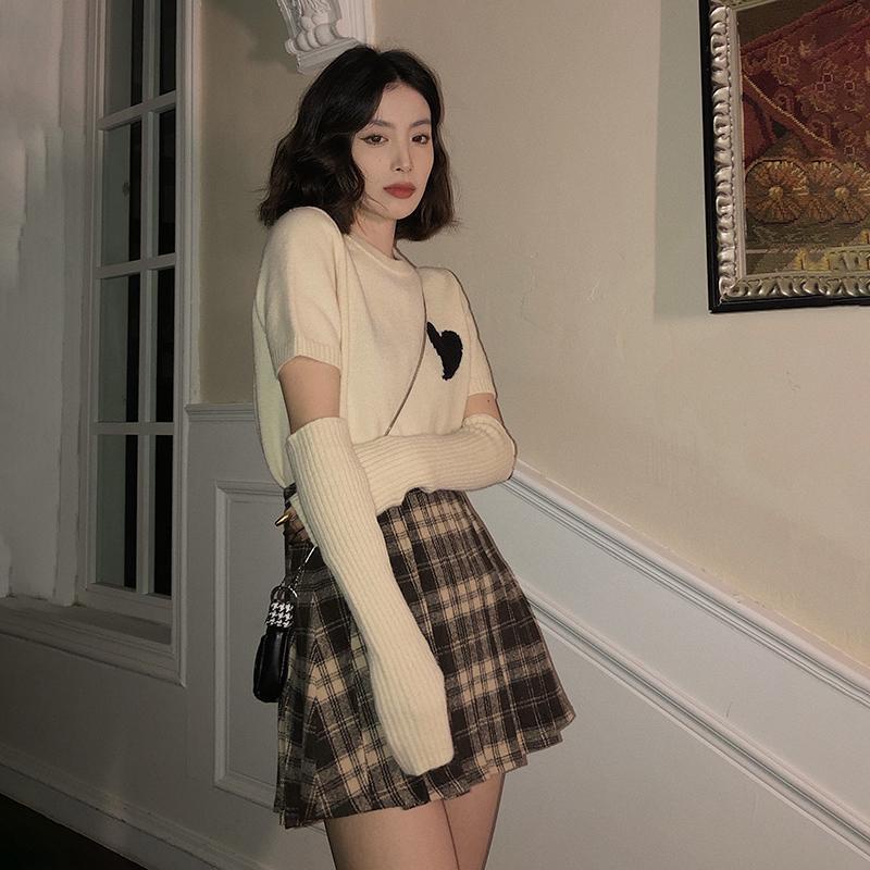 Áo Sweater Họa Tiết Trái Tim Xinh Xắn Dành Cho Nữ  tao bao