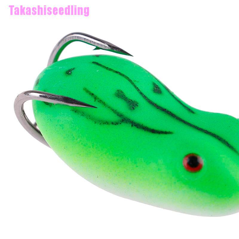 Mồi câu cá giả mềm mại hình con ếch