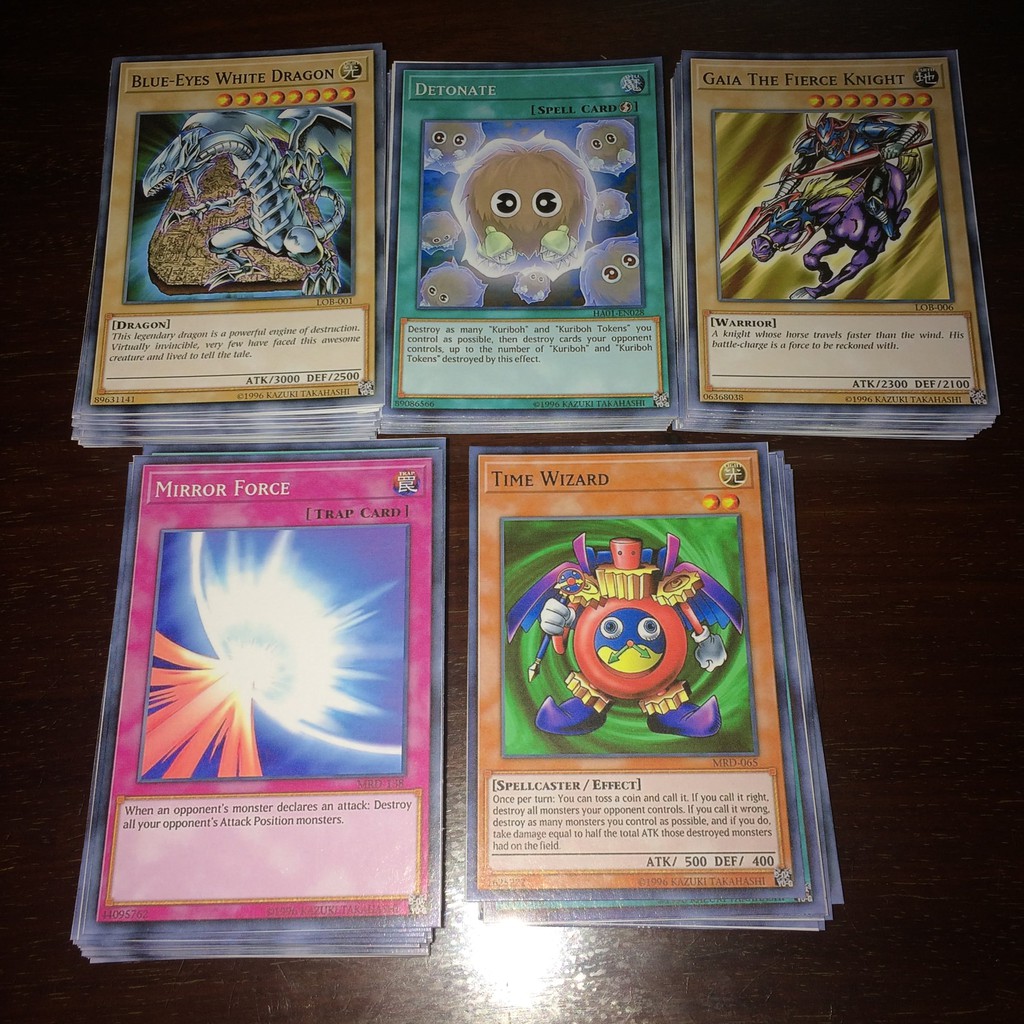 Bài in YugiOh theo yêu cầu - in deck yugioh màu