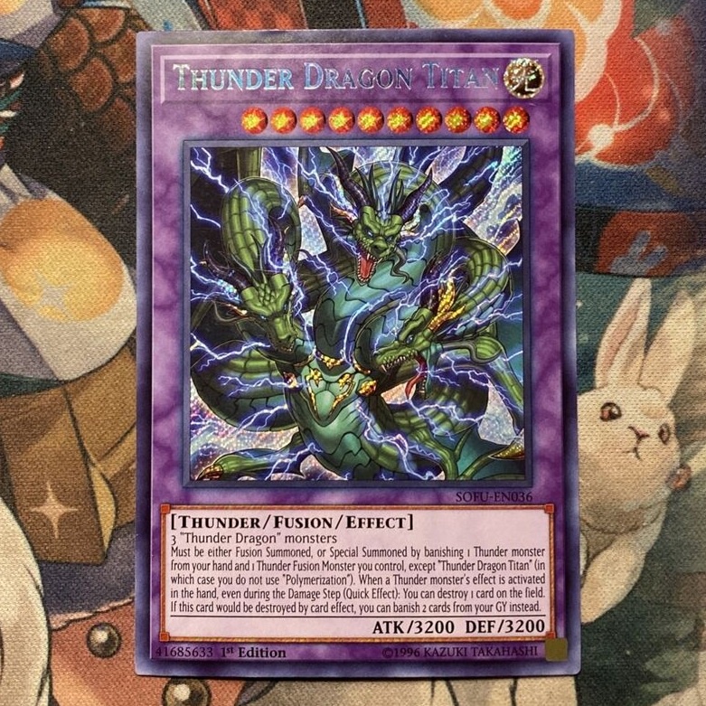 Bài Yugioh - Thunder Dragon Titan