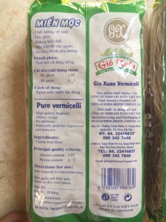 Miến Dong Gió Xuân 250g