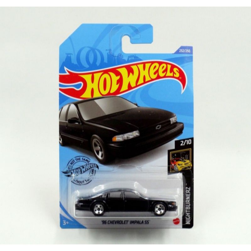 HOT WHEELS Mô hình xe hơi Chevrolet Impala SS 96 độc đáo sống động