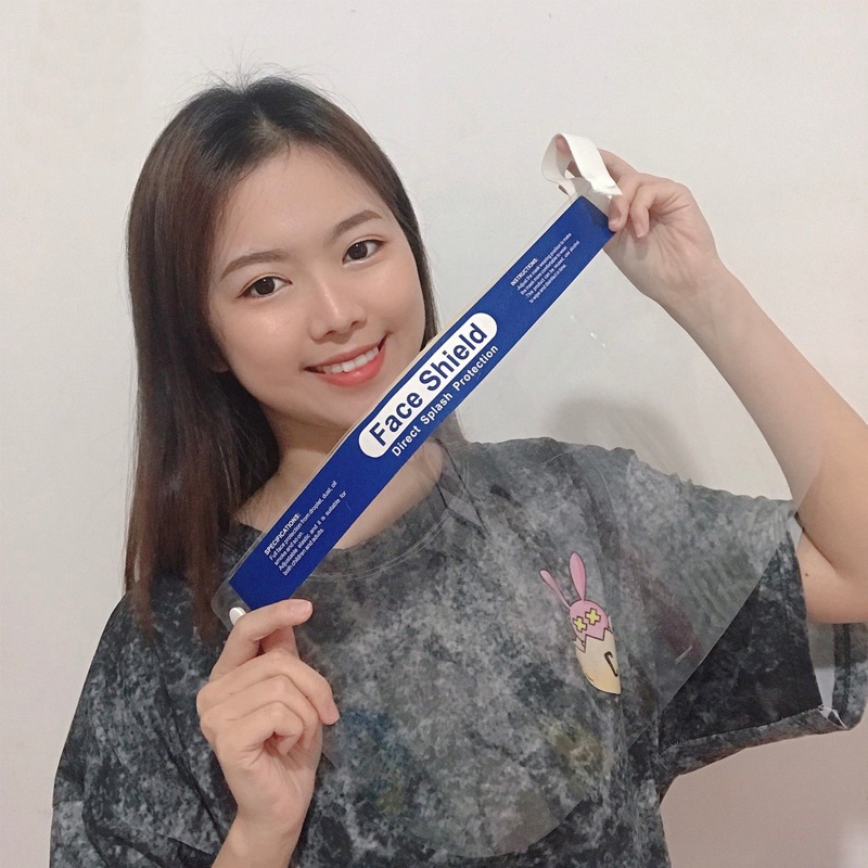 Kính Bảo Hộ Y Tế UNIFUN Tấm Chắn Kính Chống giọt Bắn mã TF6 Phòng dịch có thể đeo bên ngoài khẩu trang đẹp