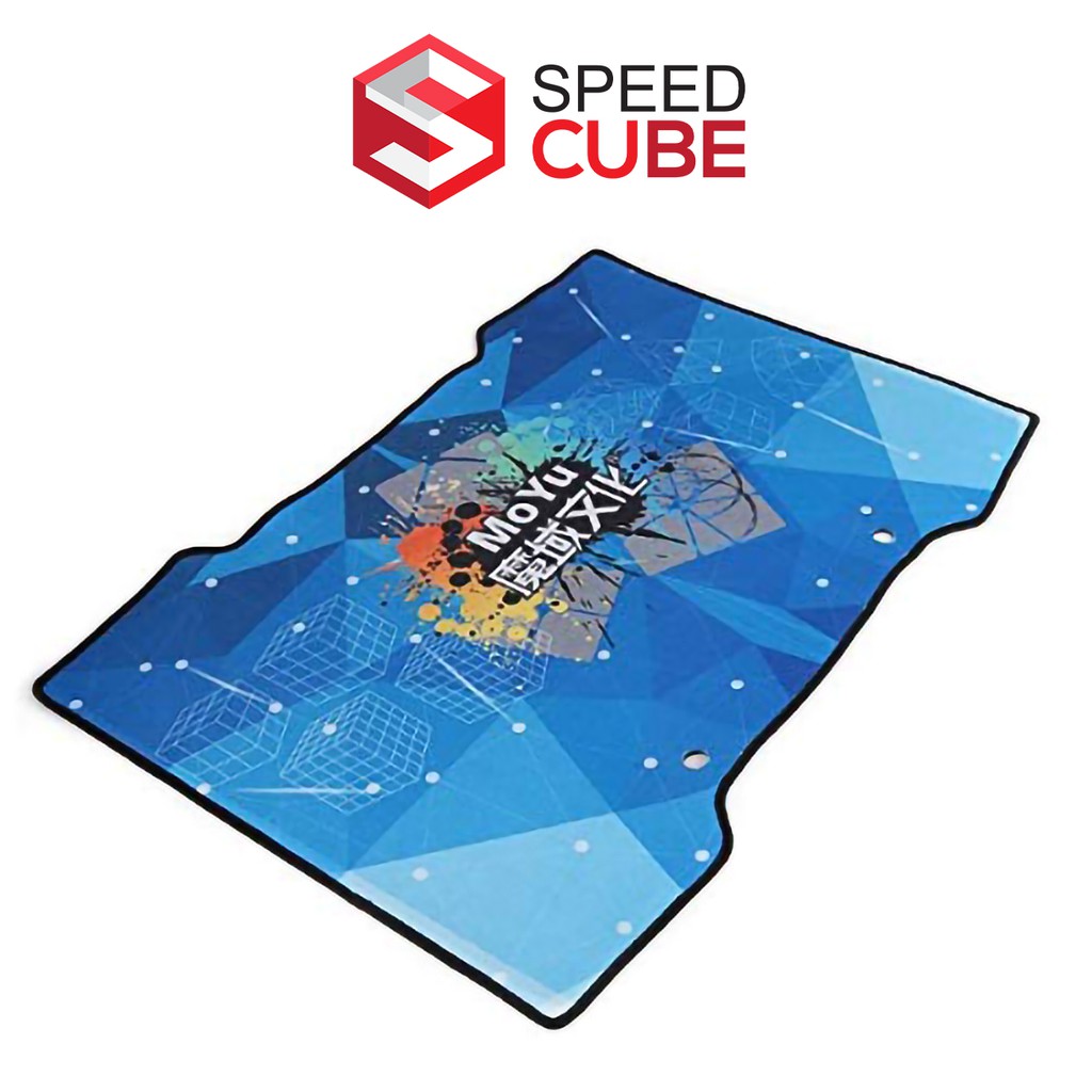 Đồng hồ đếm thời gian rubik timer, thảm rubik chính hãng moyu - shop speed cube