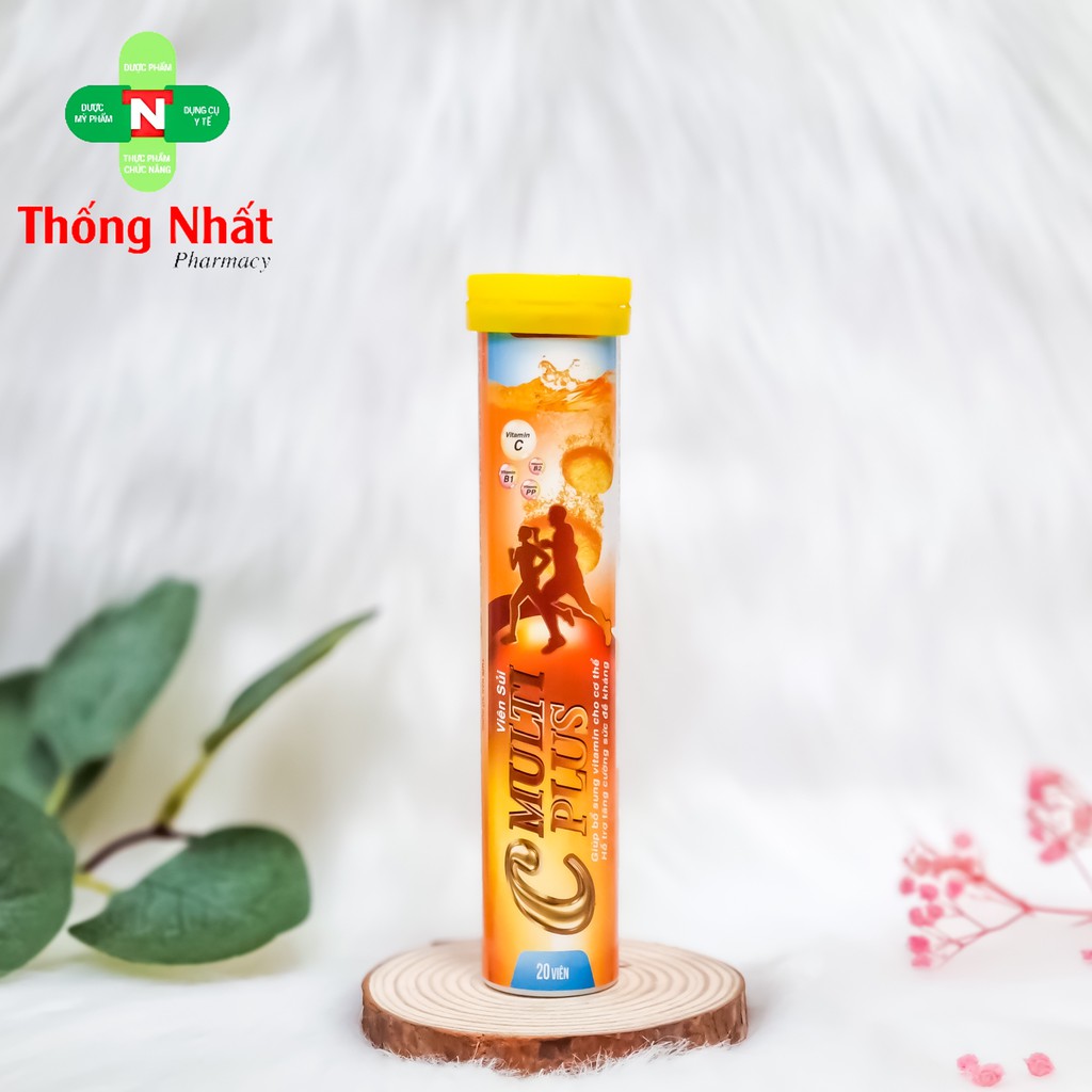Viên sủi vitamin C tăng sức đề kháng Bocalex Multi Vitamin hộp 20 viên