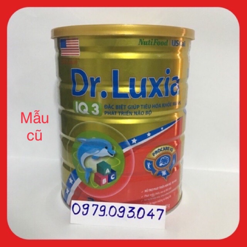 Sữa bột Dr. Luxia IQ 3 - lon 900g date: 01/2024