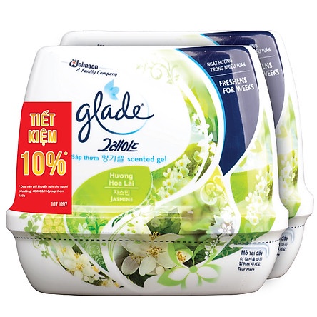 Combo 2 hộp sáp thơm glade 180g tích kiệm 10%