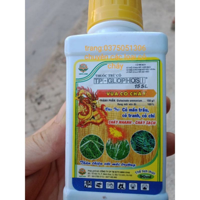 siêu cỏ cháy, cháy  thật nhanh thối tận gốc rễ