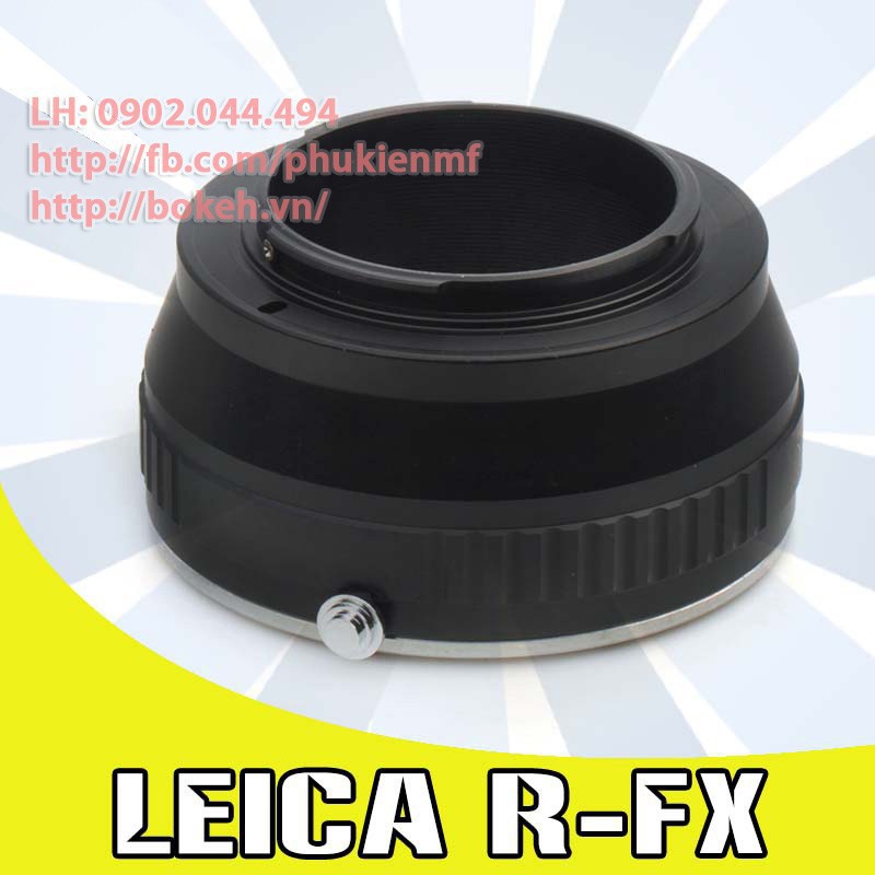 LR-FX Mount adapter chuyển lens ngàm Leica R sang body Fujifilm X ( LR-FUJIFILM LR-FUJI LEICA-R FX FUJI-X )