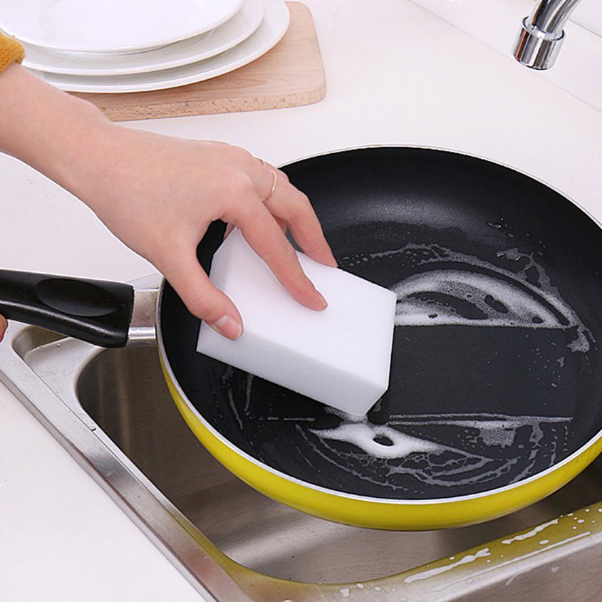 Miếng mút xốp vệ sinh làm sạch nhà bếp tiện lợi