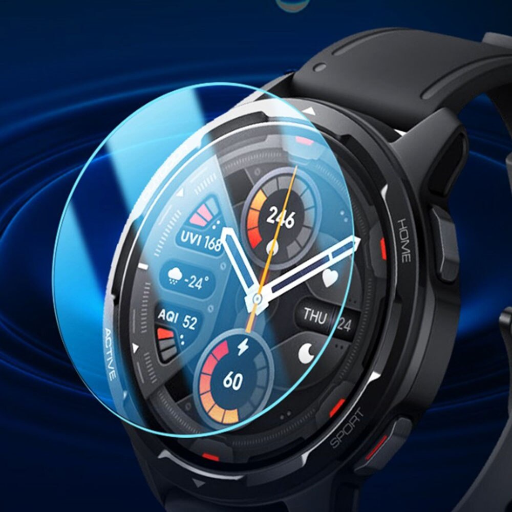 Set 4 kính cường lực bảo vệ màn hình đồng hồ thông minh Xiaomi MI Watch 2 9H HD