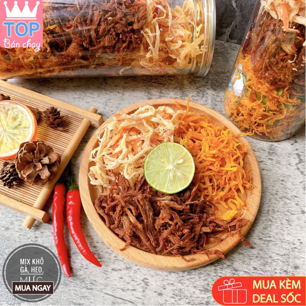 Khô Gà❤️FreeShip❤️đồ ăn vặt,khô gà lá chanh,bơ tỏi,chà bông gà loại 1,Chuẩn Vị,Date mới thơm ngon200G-300G | BigBuy360 - bigbuy360.vn