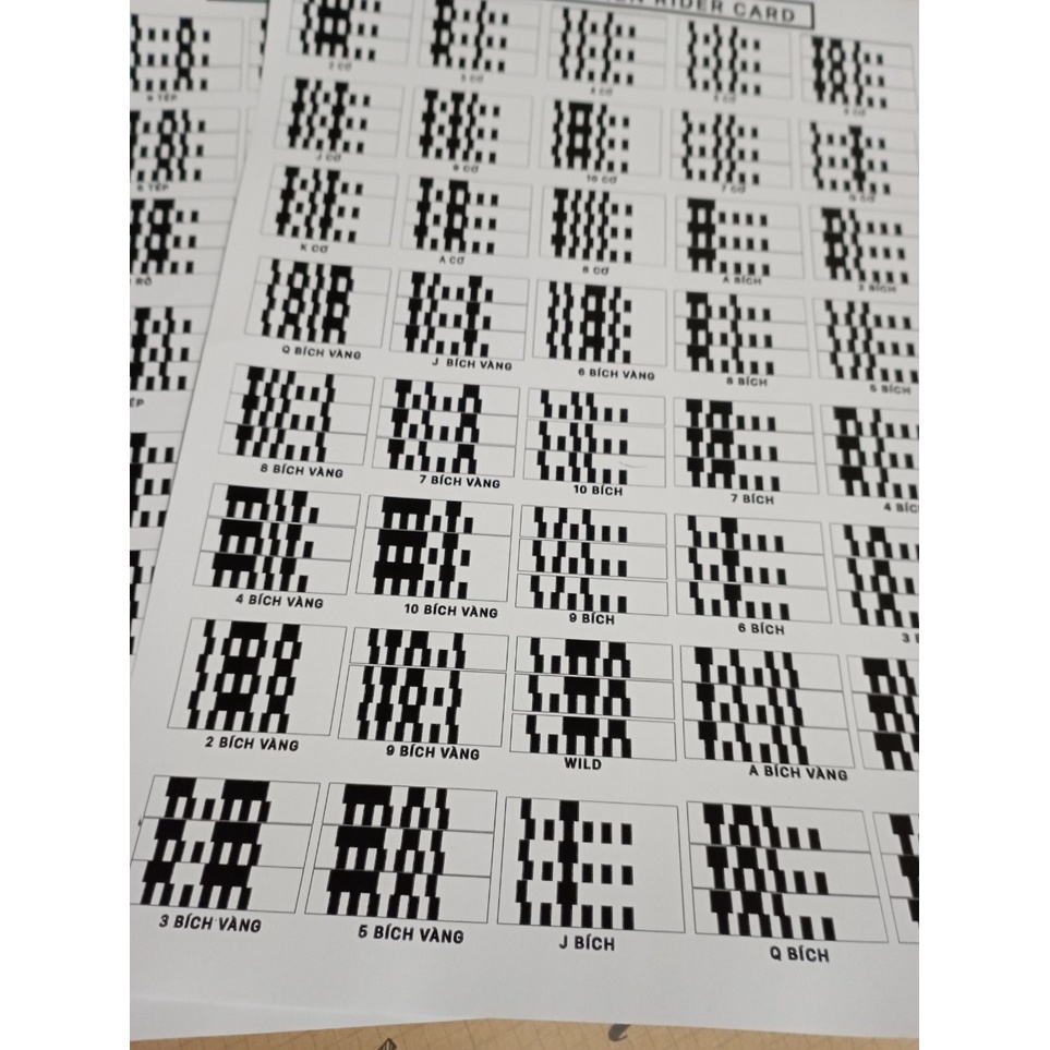 Bộ Mã Chế Đọc Trong Driver Cho Các Dòng Card Kamen Rider - Card Goseiger - Card Rouze Blade - KAMISHOP