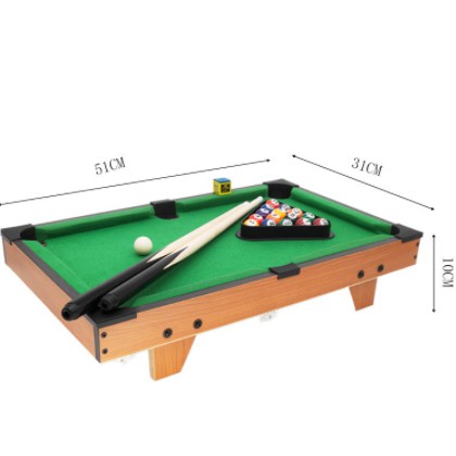 Bàn Bi A Mini Gỗ Cỡ Lớn Nhất 69*36 cm, BH 12 tháng, Nỉ Cao Cấp, Bàn Bida Trẻ Em, Bida Lỗ Đầy Đủ Phụ Kiện Hanana