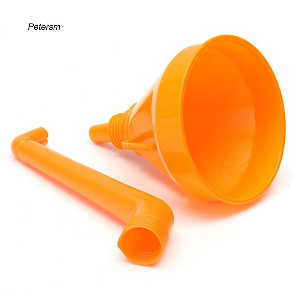 Phễu bơm nhiên liệu xe máy/xe hơi bằng nhựa kèm lưới lọc