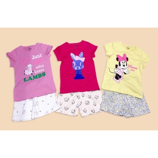 Bộ cotton bé gái size đại