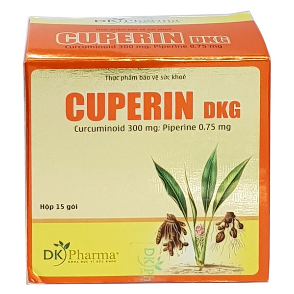 Cuperin DKG - Hỗ trợ làm giảm các triệu chứng của viêm loét, đau dạ dày tá tràng