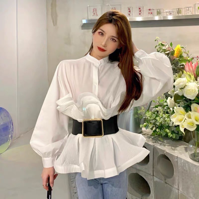 Áo sơmi bồng thiết kế