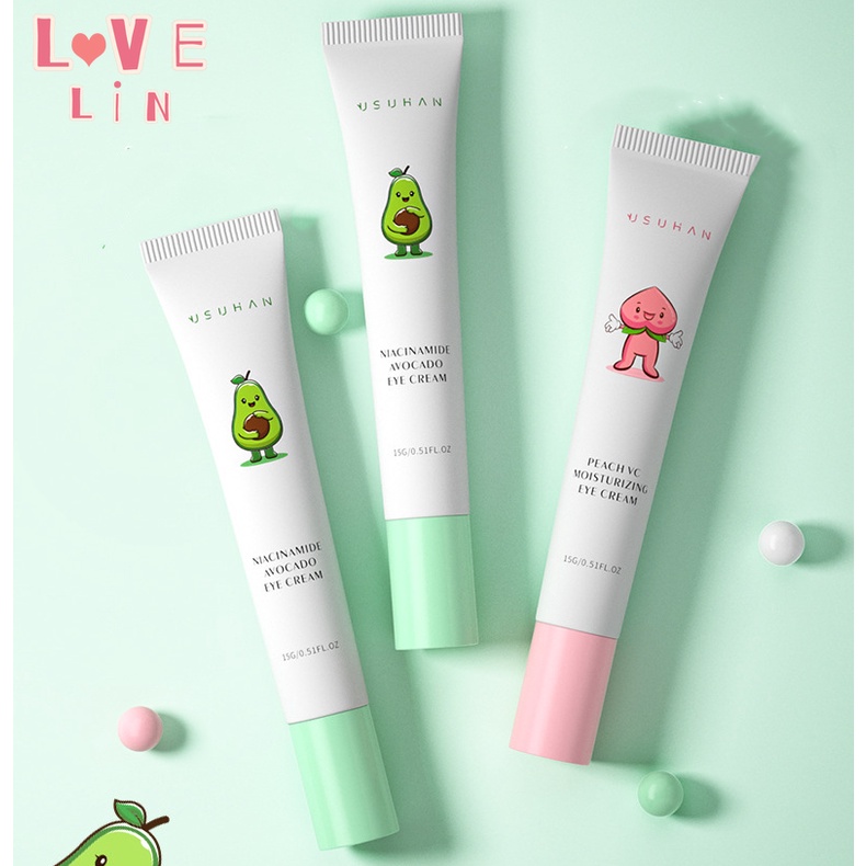 Kem Dưỡng Ẩm Làm Săn Chắc Da Mắt Chiết Xuất Bơ Niacinamide Hàn Quốc Yusu