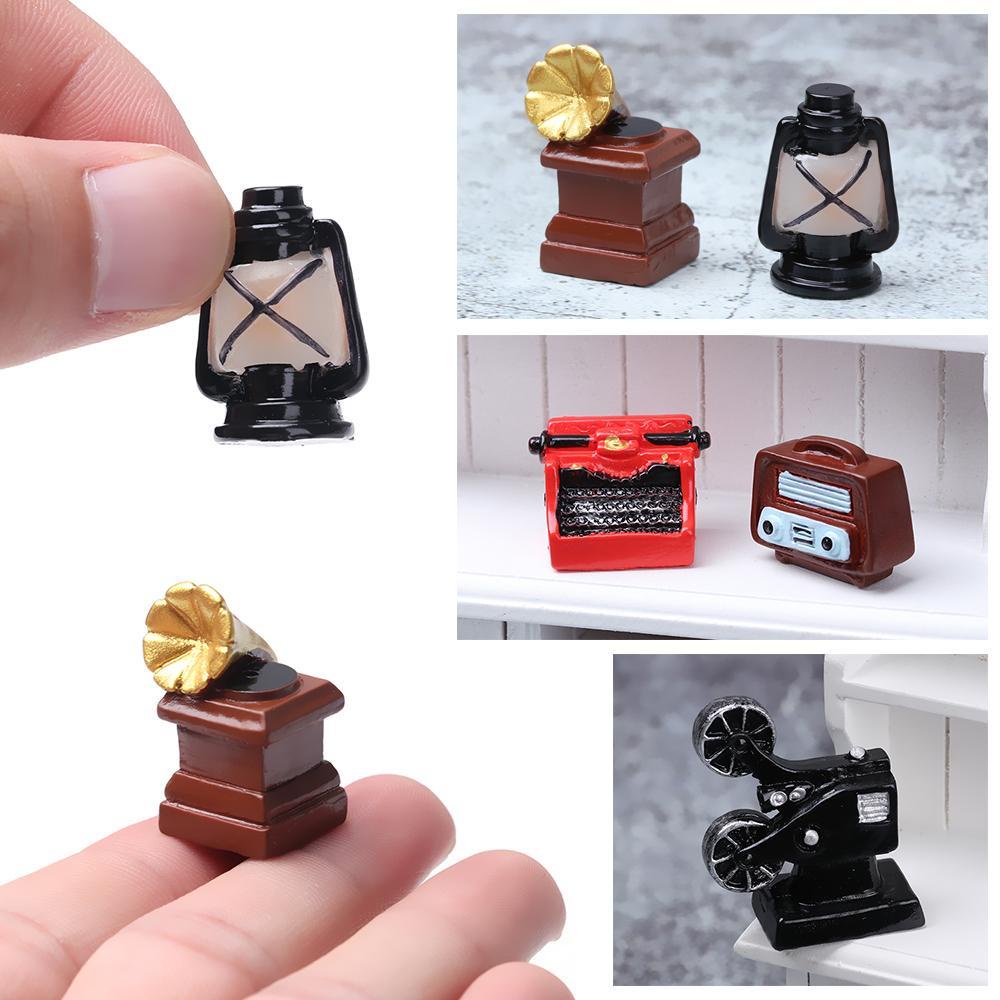 Mô Hình Đồ Chơi Đàn Piano Quả Dứa Mini Bằng Nhựa Resin Cổ Điển Trang Trí Nội Thất Nhà Búp Bê