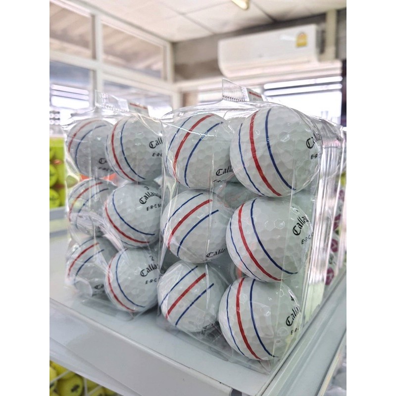 Set 12 bóng calawayy 3 line new 90%