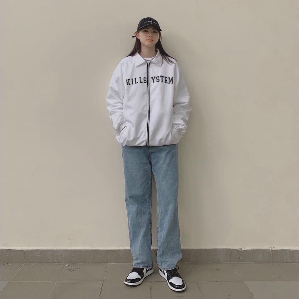 Áo Khoác Dù Nam Nữ Dây Kéo - Áo Khoác Bomber Siêu Hot Giá Rẻ TP [NewUnisex]