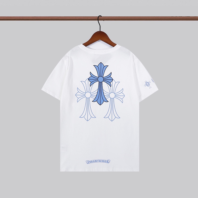 Áo Thun Cotton Ngắn Tay Cổ Tròn Phối Túi Thời Trang Cho Nam Nữ