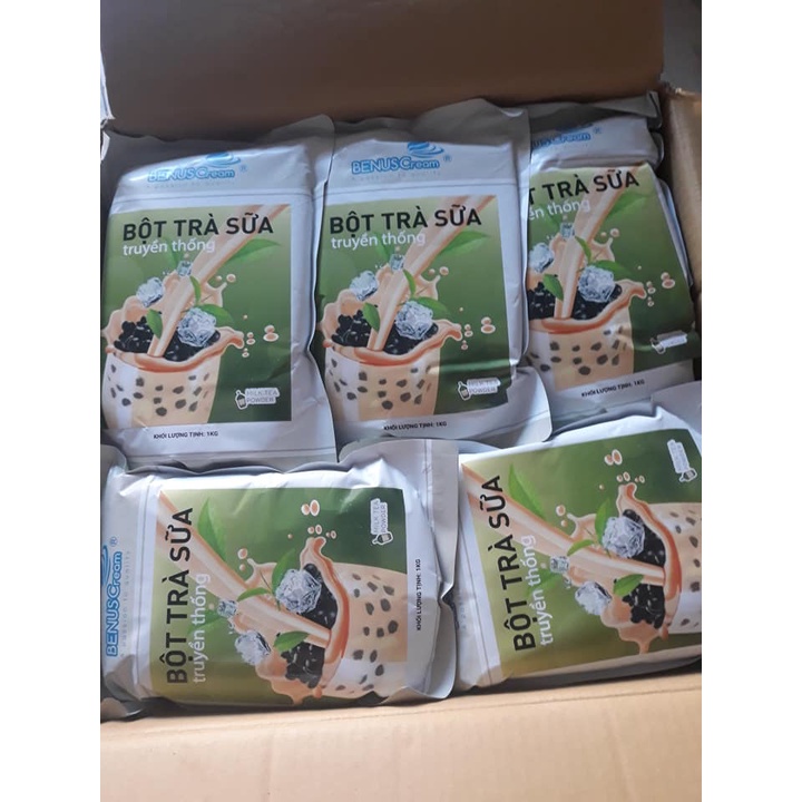 Bột trà sữa Truyền thống Benuscream túi 1kg