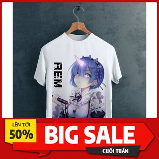 Siêu hot áo thun rem re:zero siêu hot
