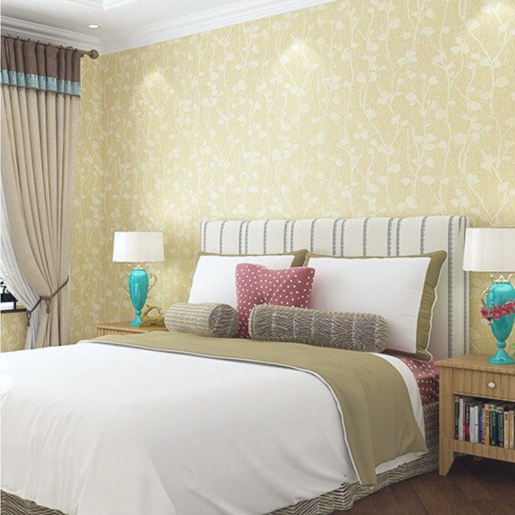 Decal giấy dán tường DÂY LEO nhiều màu khổ 45cm keo sẵn