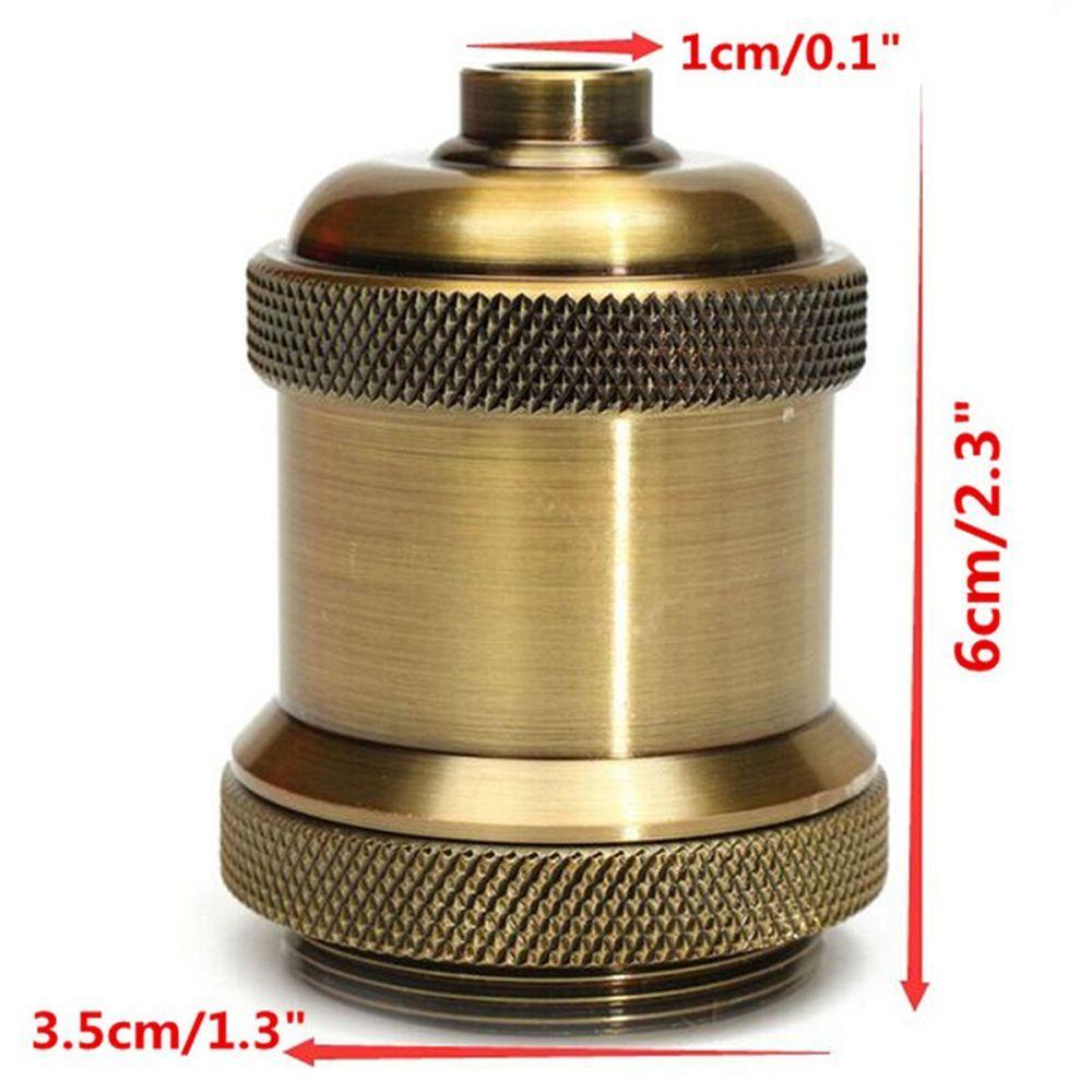 Chuôi Đèn Edison Bằng Nhôm Phong Cách Cổ Điển
