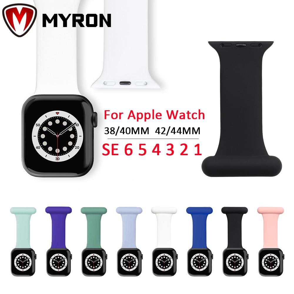 Dây Đeo Thay Thế Chất Liệu Silicon Thiết Kế Sọc Gân Độc Đáo Cho Đồng Hồ Y Tá