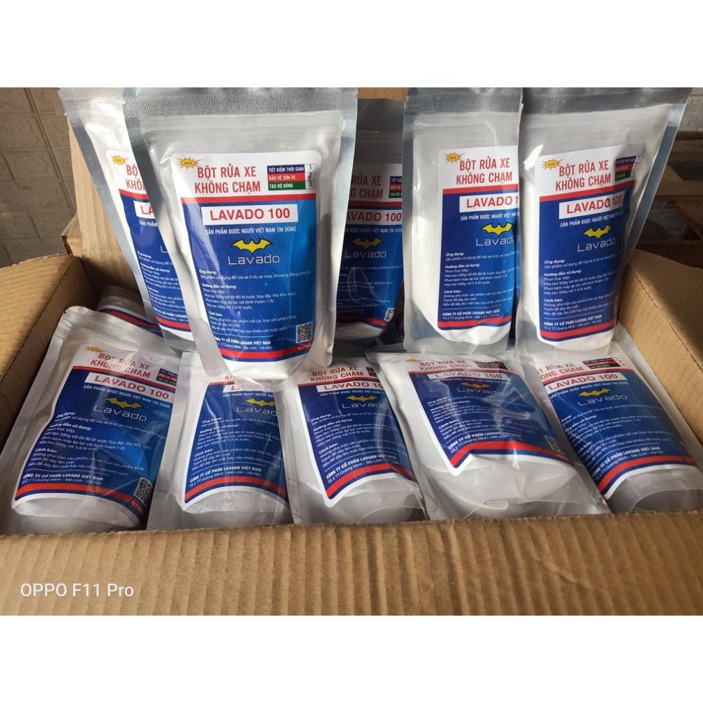 Bột rửa xe không chạm Lavado  bọt siêu đẹp