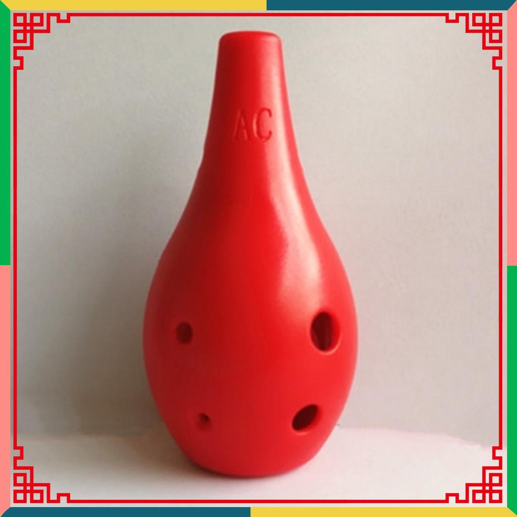 Ocarina 6 lỗ Alto C - Đàn Ocarina 6 lỗ AC nhựa thân thiện cho bé HOT