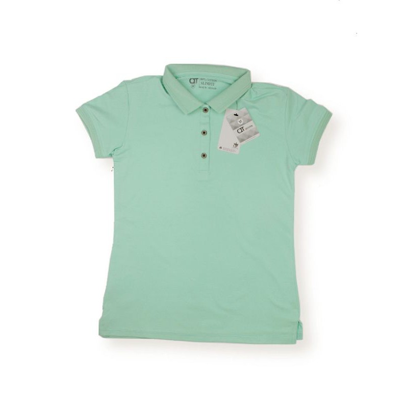 Polo nữ 100% Cotton lụa, mát mịn, mềm mại chính hãng + miễn ship | BigBuy360 - bigbuy360.vn