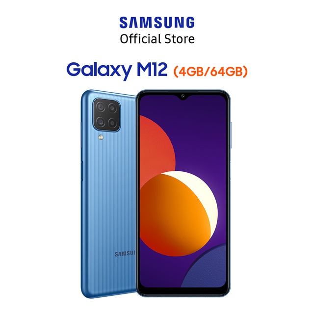 [Mã ELMALL1TR giảm 5% đơn 3TR] Điện Thoại Samsung Galaxy M12 (4GB/64GB) - Hãng Phân Phối Chính Thức | BigBuy360 - bigbuy360.vn