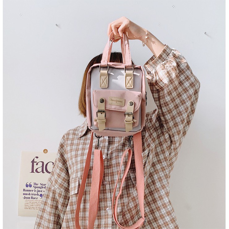 Balo Thời Trang Hàn Quốc Mini Vintage