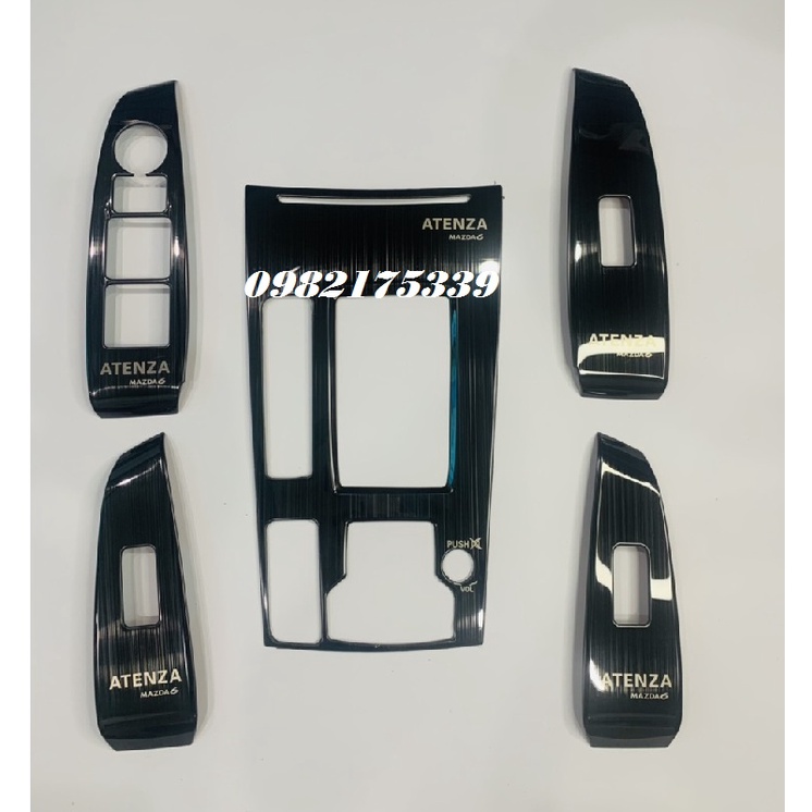 ốp nội thất mazda 6 2021 2022 vân titan