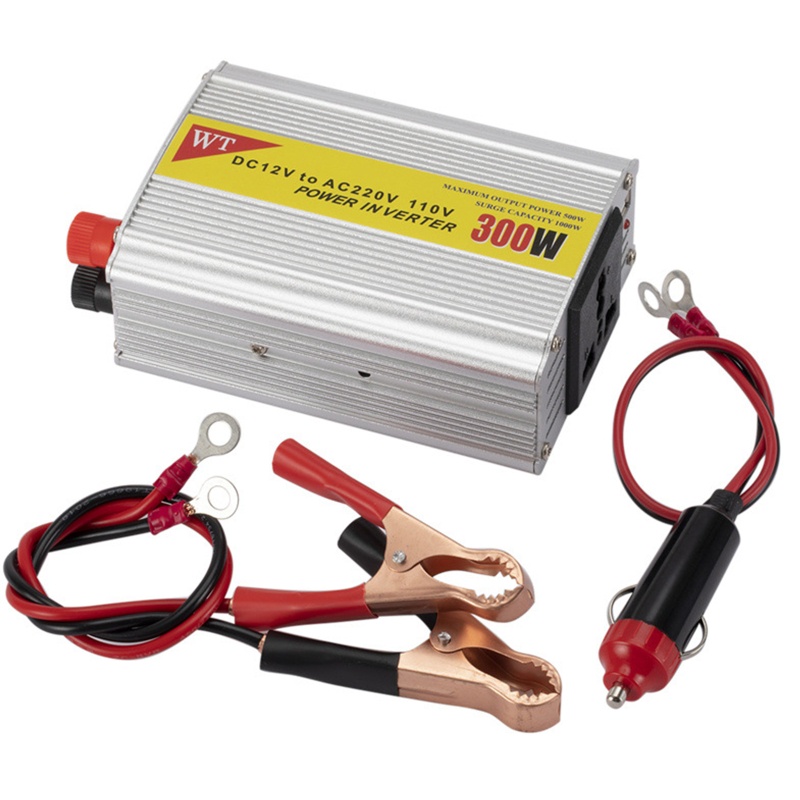 Bộ Chuyển Đổi Nguồn Điện 12V 220V 110V 2 4A Cho Xe Hơi