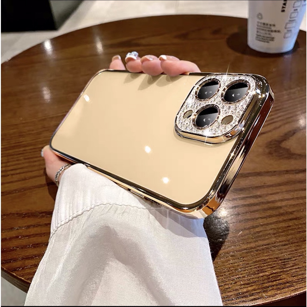 Ốp Điện Thoại Trong Suốt Chống Sốc Mạ Điện Cho iPhone 7 plus 8 plus x xs max xr Apple 11 pro max 12 pro max 13 pro max