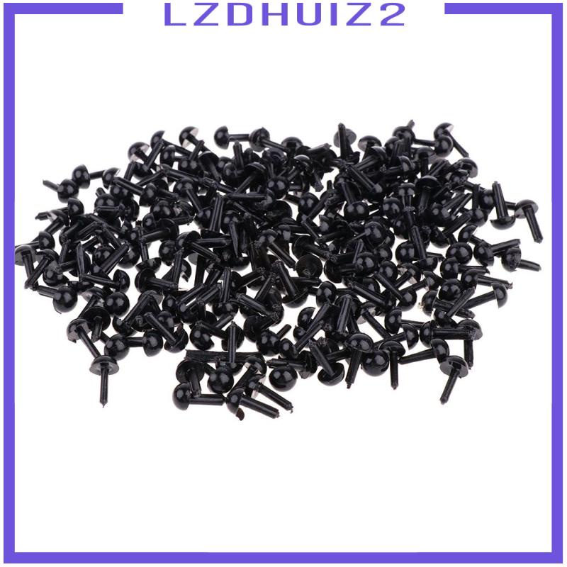 Set 200 Mắt Nhựa 5mm An Toàn Cho Búp Bê / Gấu Bông