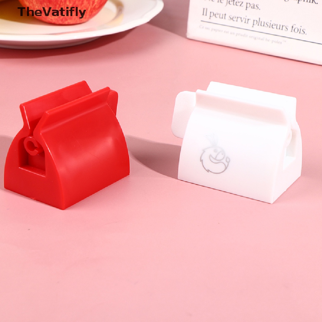 [TheVatifly] 1 Ống Nặn Kem Đánh Răng Dễ Dàng Cuộn Vào Giá Đỡ Cho Phòng Tắm Bán Chạy